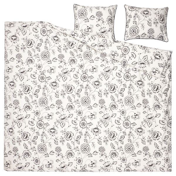 Пододеяльник и 2 наволочки IKEA JUNGFRUNÄVA 305.467.49 - схема-чертеж с размерами