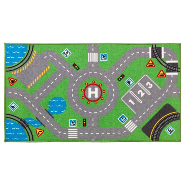 Ковер, зеленый, 75x133 см IKEA STORABO СТОРАБУ 703.568.22 - фото 1