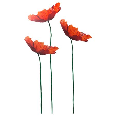 Декоративные наклейки СЛЭТГУЛЬТ, Мак