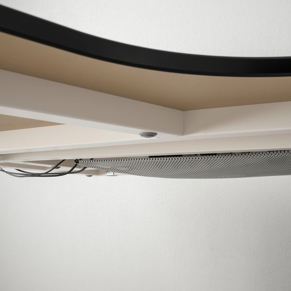 Угловой письменный стол левосторонний трансформер, 160x110 cm IKEA BEKANT БЕКАНТ 192.822.93 - фото 6