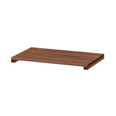 Полка для садового стеллажа, 50x32 см, коричневая морилка IKEA TORDH ТУРД 804.575.33