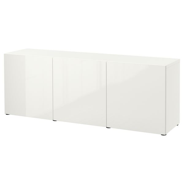 Комбинация для хранения с дверцами, 180x42x65 cm IKEA BESTÅ БЕСТО 293.249.90 - фото 2