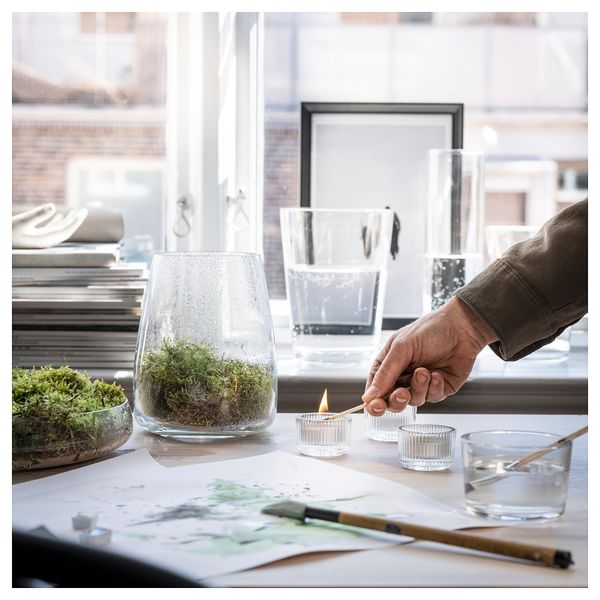 Свеча греющая ароматическая IKEA SILKESTRÄD 805.705.53 - фото 4