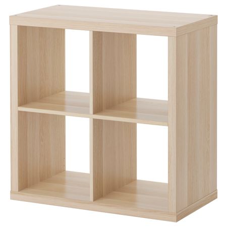 Стеллаж, под беленый дуб 77x77 см IKEA KALLAX КАЛЛАКС 203.147.35