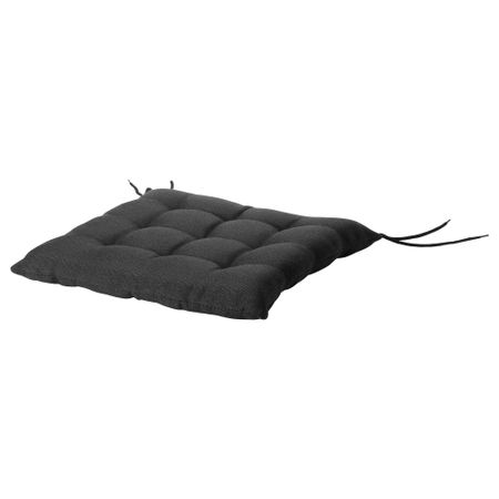 Подушка на садовый стул ХОЛЛО, черный (40x40 см)