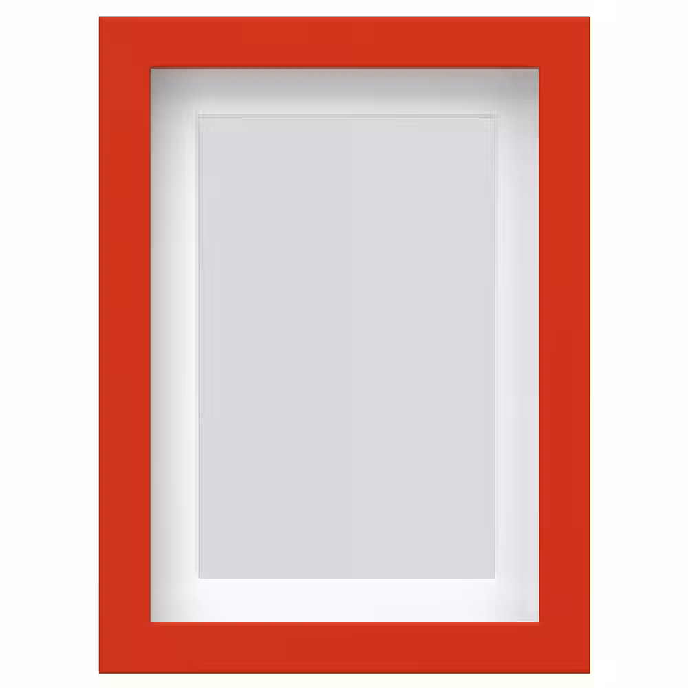 RÖDALM РЁДАЛЬМ Рама - красный 13x18 см - фото 1