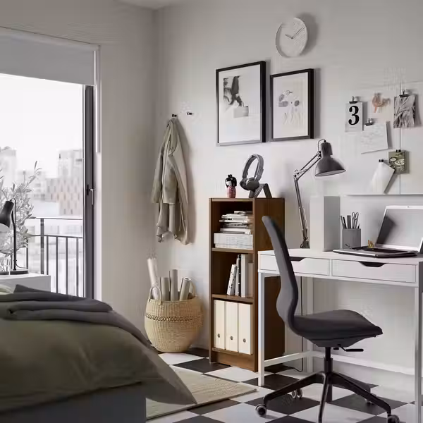 BILLY Стеллаж - коричневый под грецкий орех 40x28x106 см - фото 2