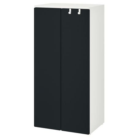 Гардероб, белый/поверхность доски для записей 60x42x123 см IKEA SMÅSTAD СМОСТАД 193.951.34