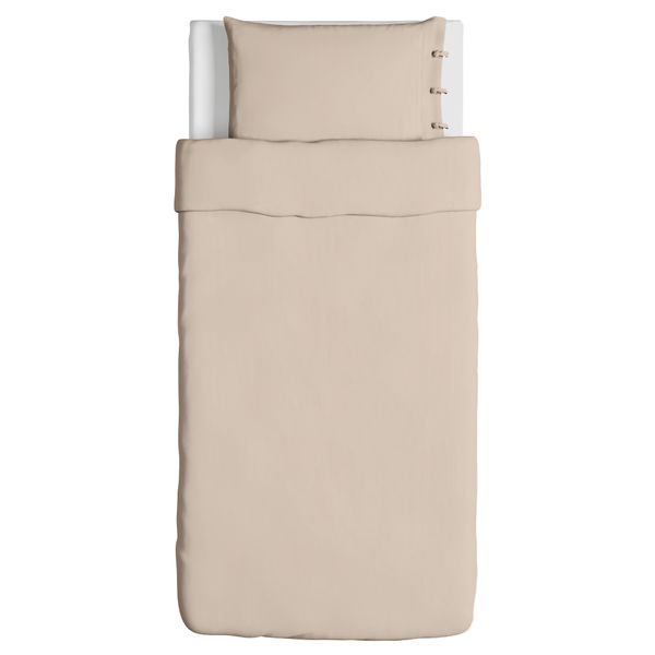 Пододеяльник и 1 наволочка ЛИНБЛУММА, естественный (150x200/50x70 см) - схема-чертеж с размерами