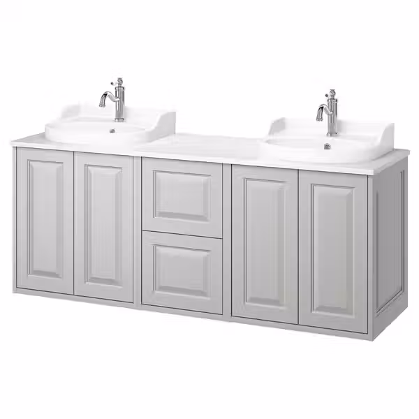 TÄNNFORSEN ТАННФОРСЕН / RUTSJÖN РУТШЁН Шкаф п-раковину/раковины/смесители - фото 1