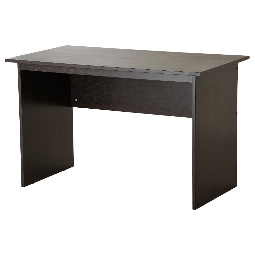 Письменный стол ТОДАЛЕН, черно-коричневый (120x65 см) - фото 1