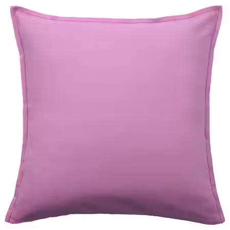 GURLI Чехол на подушку - розовый 50x50 см