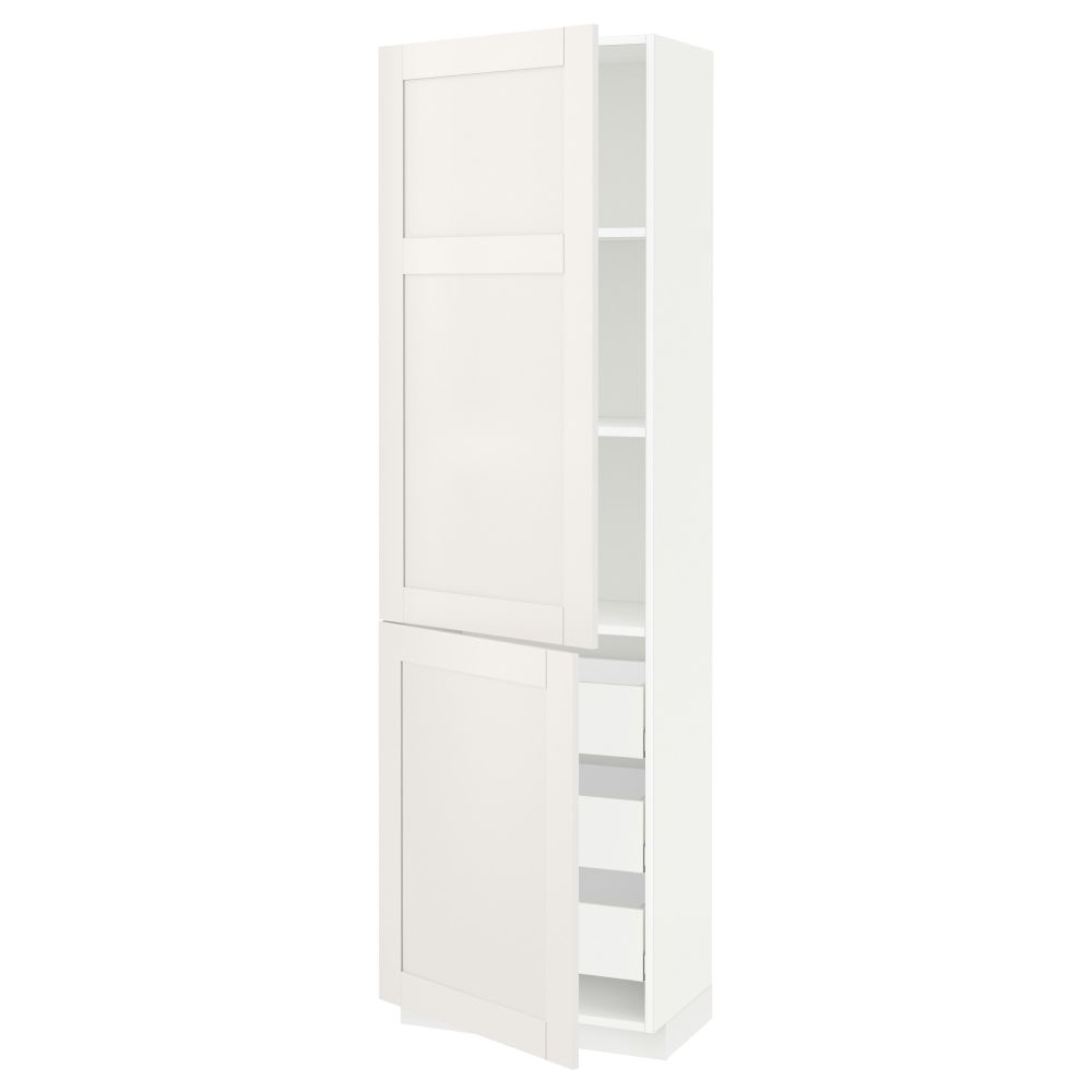 IKEA, вид спереди - схема-чертеж с размерами