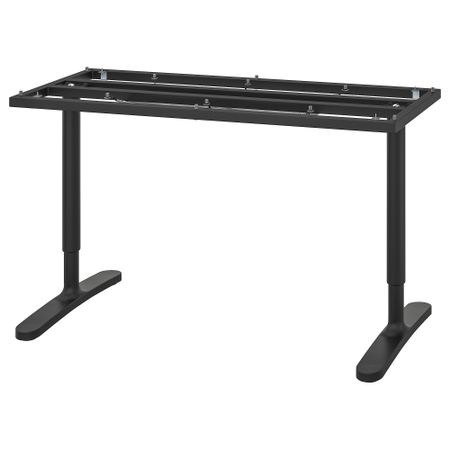 Подстолье для столешницы, 140x60 см, черный IKEA BEKANT БЕКАНТ 302.553.25