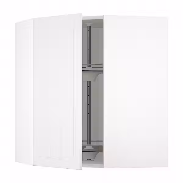 METOD Углов навесн шкаф с вращающ секцией - белый/Stensund белый 68x80 см - фото 1