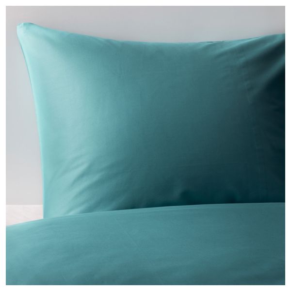 Пододеяльник и 1 наволочка ГЭСПА, бирюзовый - фото 1