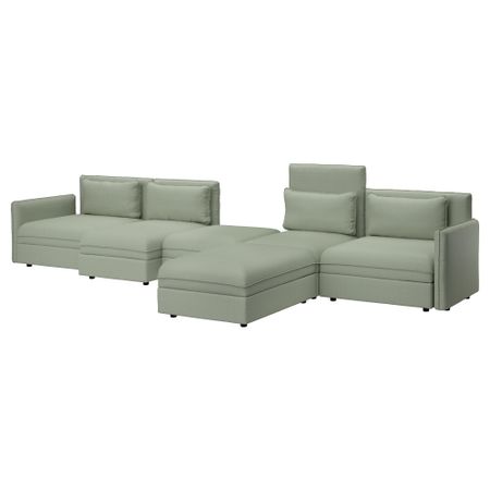 5-местный диван ВАЛЛЕНТУНА, Хилларед зеленый