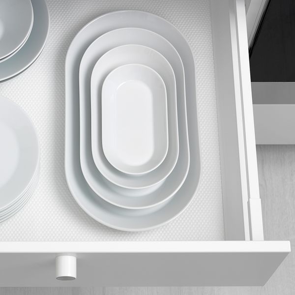 Блюдо, белый, 38x22 см IKEA IKEA 365 + HJÄLTE ИКЕА 365 + ЙЭЛТЕ 302.783.98 - схема-чертеж с размерами