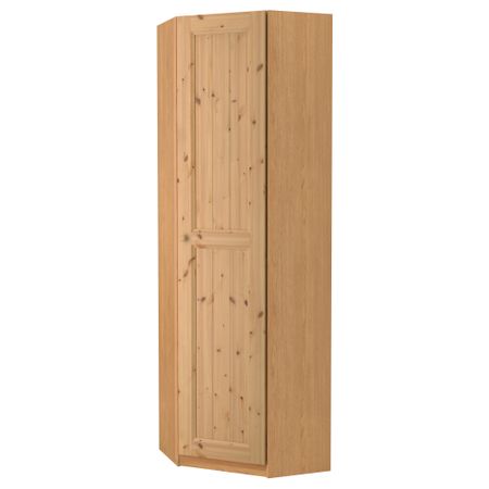 Гардероб угловой ПАКС, под дуб, Гурдаль светло-коричневый