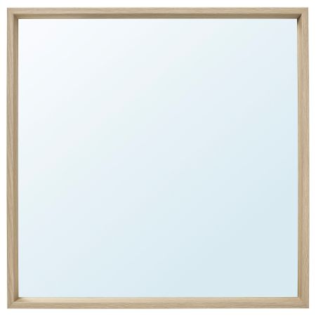 Зеркало, 65x65 см, под беленый дуб IKEA NISSE НИССЕDAL НИССЕДАЛЬ 603.908.74