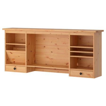 Дополнительный модуль для стола ХЕМНЭС, светло-коричневый (152x63 см)