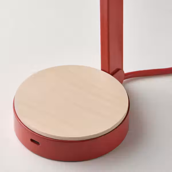 ENSMÄRKE Настольная лампа - красный - схема-чертеж с размерами