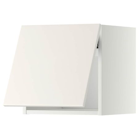 Горизонтальный навесной шкаф, белый/Веддинге белый 40x40 см IKEA МЕТОД 793.207.39