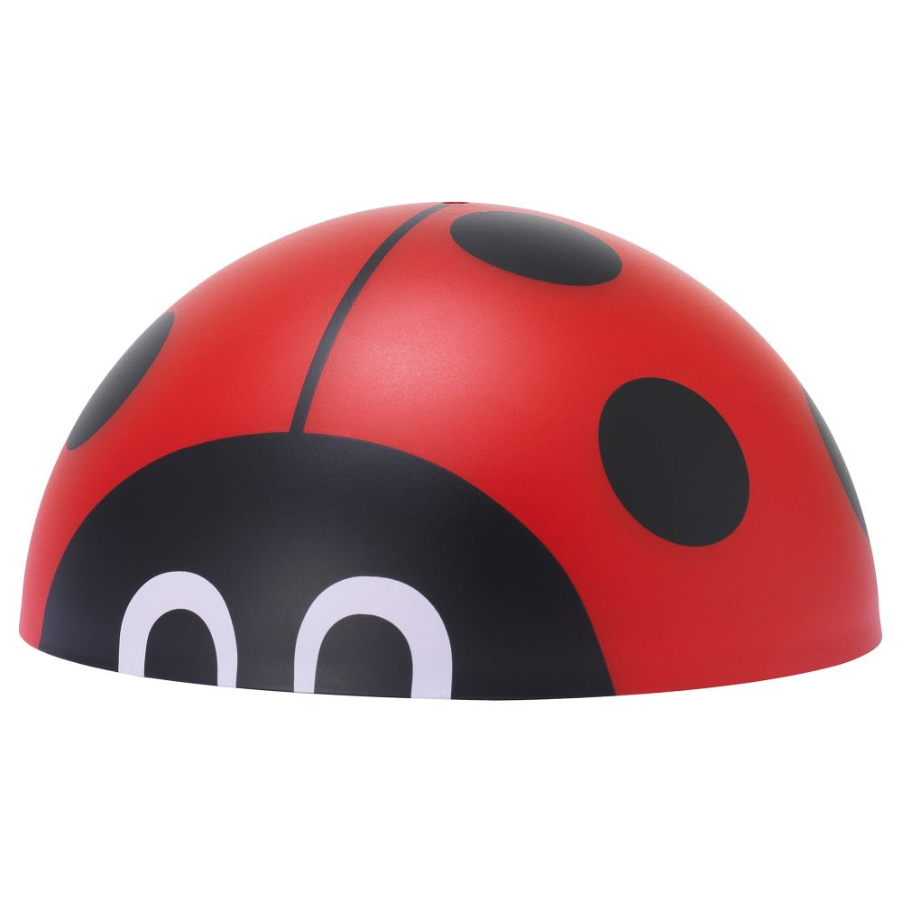 Светодиодная подсветка на солнечных батарея СОЛВИДЕН, для сада, полусфера божья коровка - фото 1