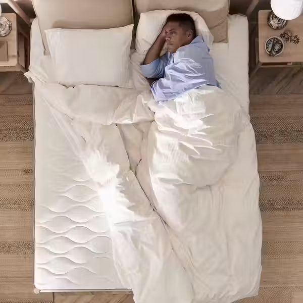 VÅGSTRANDA Матрас с пружинами карманного типа - очень жесткий/голубой 180x200 см - фото 4