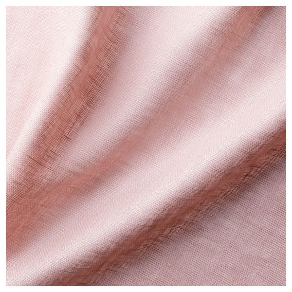 Гардины, 1 пара ЛЕЙОНГЭП, светло-розовый (145x300 см) - фото 4