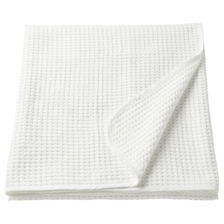 Покрывало, белый, 230x250 см IKEA VÅRELD ВОРЕЛЬД 403.840.20