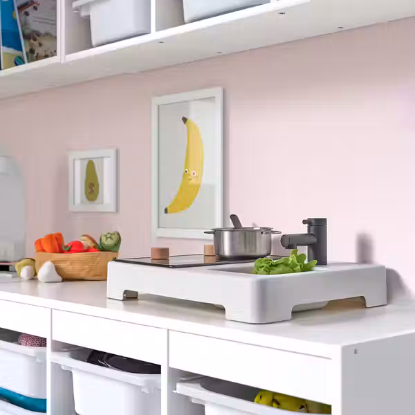 STENMUS СТЕНМУЗ Игровая кухня - белый/чёрный - фото 5