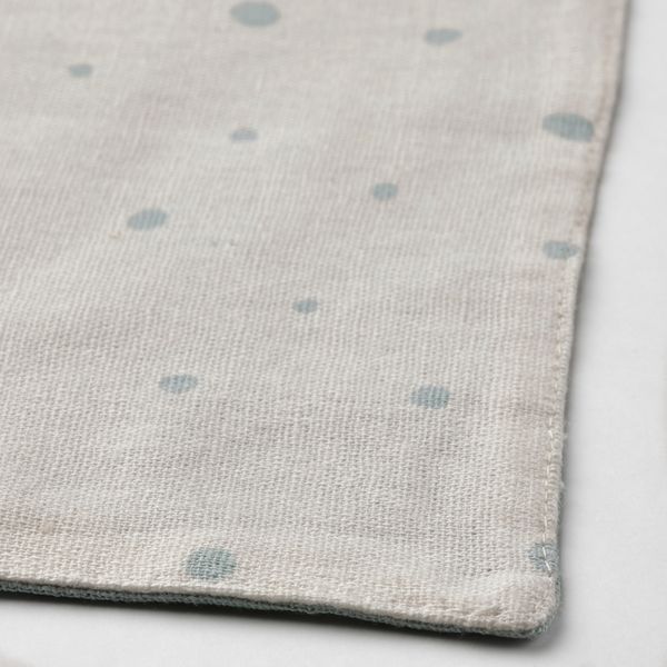 Салфетка под приборы, белый, голубой, 45x35 см IKEA NISSÖGA 305.550.55 - фото 6