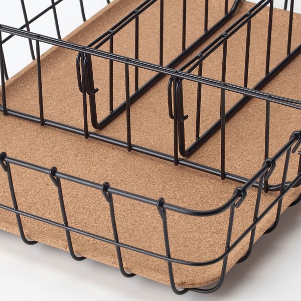 Подставка для канцелярских принадлежн, черный 26x34x8 см IKEA PLEJA ПЛЕЙА 603.643.04 - фото 4