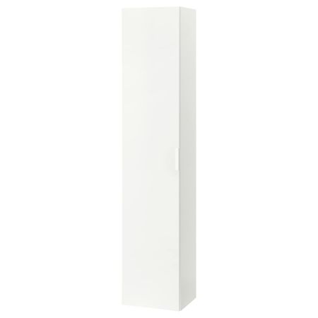 Шкаф высокий, белый 40x32x192 см IKEA GODMORGON ГОДМОРГОН 403.495.74