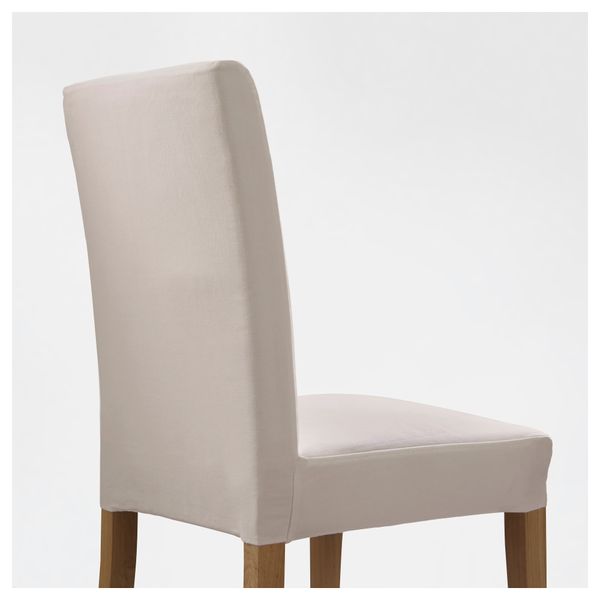 Стул ХЕНРИКСДАЛЬ, дуб, Гобо белый - фото 5