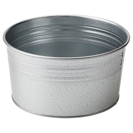 Кашпо СОККЕР, д/дома/улицы, оцинковка