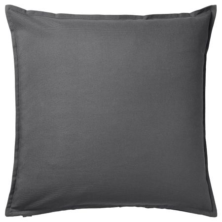 Чехол на подушку, темно-серый 50x50 см IKEA GURLI ГУРЛИ 404.746.95