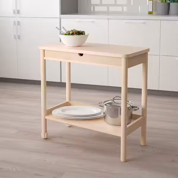 RÖNNINGE Тележка - береза 78x39 см - фото 4