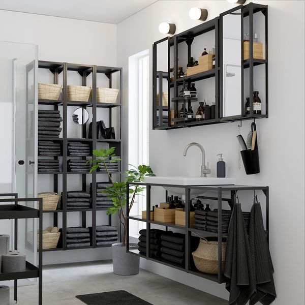 IKEA в интерьере ванной
