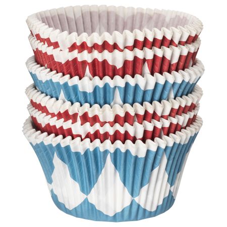 Формочка для выпечки ВИНТЕР 2018, красный, синий белый