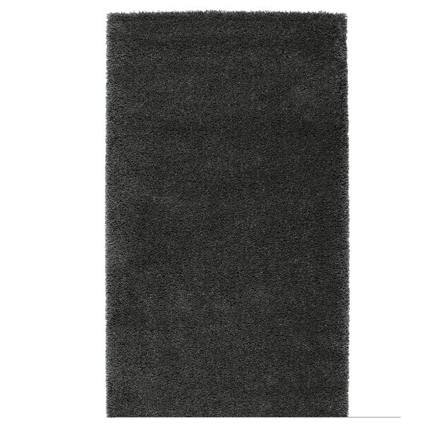 Ковер, длинный ворс ОДУМ, темно-серый (80x150 см) - фото 1