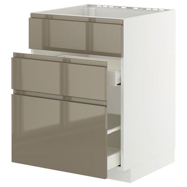 METOD / MAXIMERA Шкаф под мойку+3фасада/2ящика - фото 1