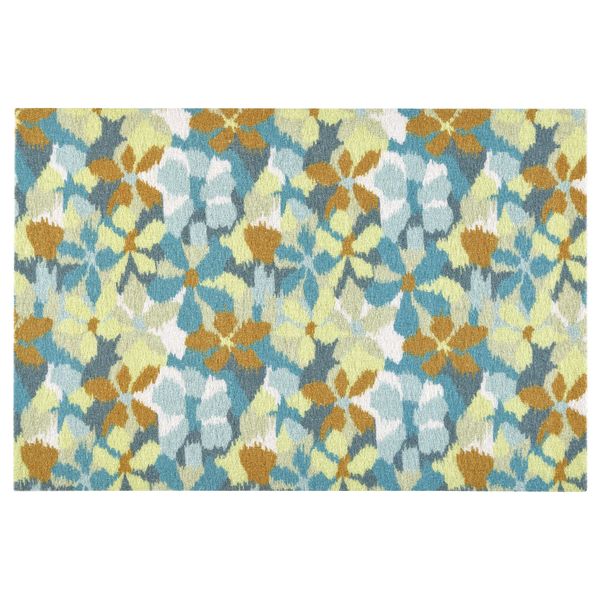 Придверный коврик, цветок, разноцветный, 40x60 см IKEA VÄLFÄRD 005.978.96 - фото 1