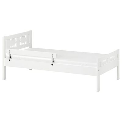 KRITTER Каркас кровати с реечным дном - белый 70x160 см