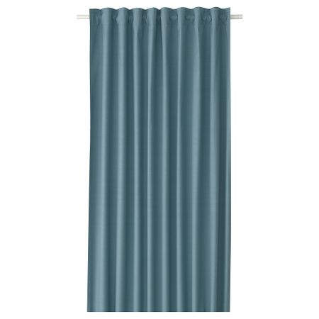 Затемняющая гардина, 1 шт., голубой, 140x250 см IKEA BRUKSVARA 505.741.71