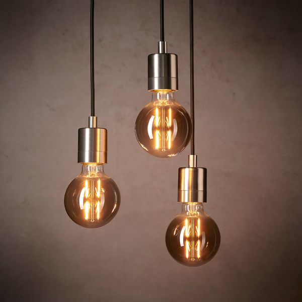 Подвесной светильник с лампочкой, 95 mm IKEA MOLNART/SKAFTET 794.818.93 - схема-чертеж с размерами