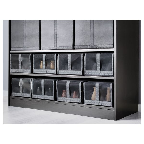 Коробка для обуви СКУББ, черный (22x34x16 см) - фото 3