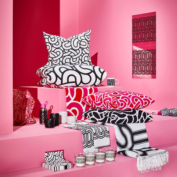 Чехол на подушку, ярко-розовый-красный, 50x50 см IKEA SÖTRÖNN 105.696.09 - схема-чертеж с размерами