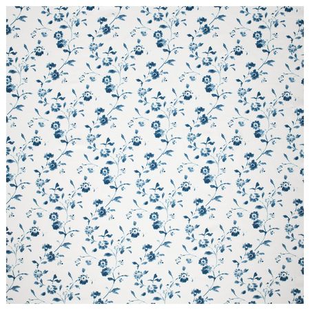 Ткань, белый, синий 150 см IKEA BLÅGRAN БЛОГРАН 504.327.04